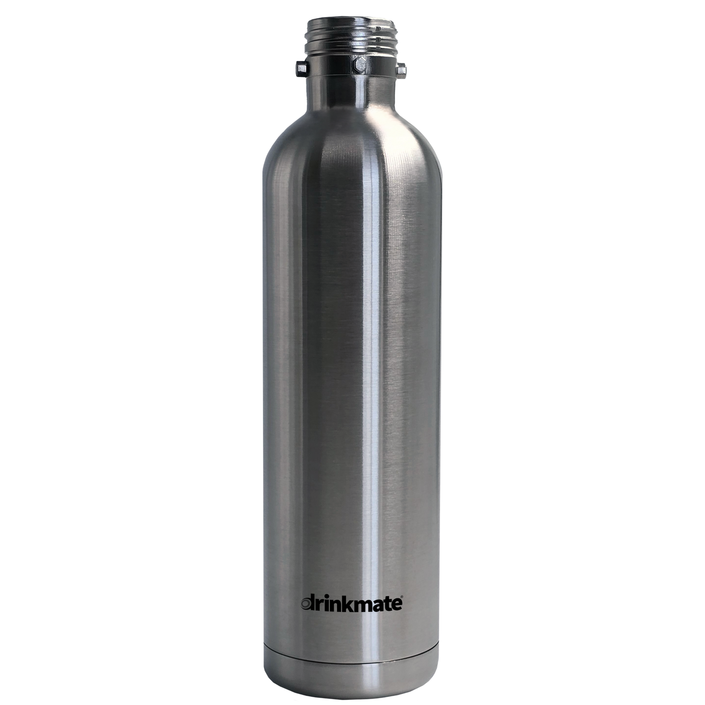 Bouteille de carbonatation en acier inoxydable de 0,7 L, compatible avec l'infuseur à gaz standard
