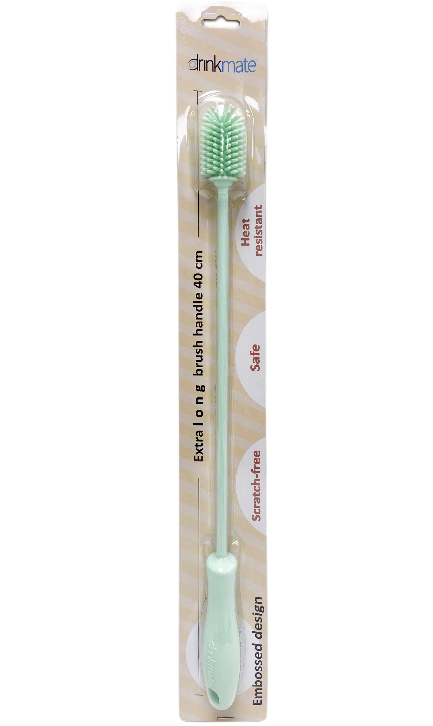 Brosse à bouteille en silicone Drinkmate