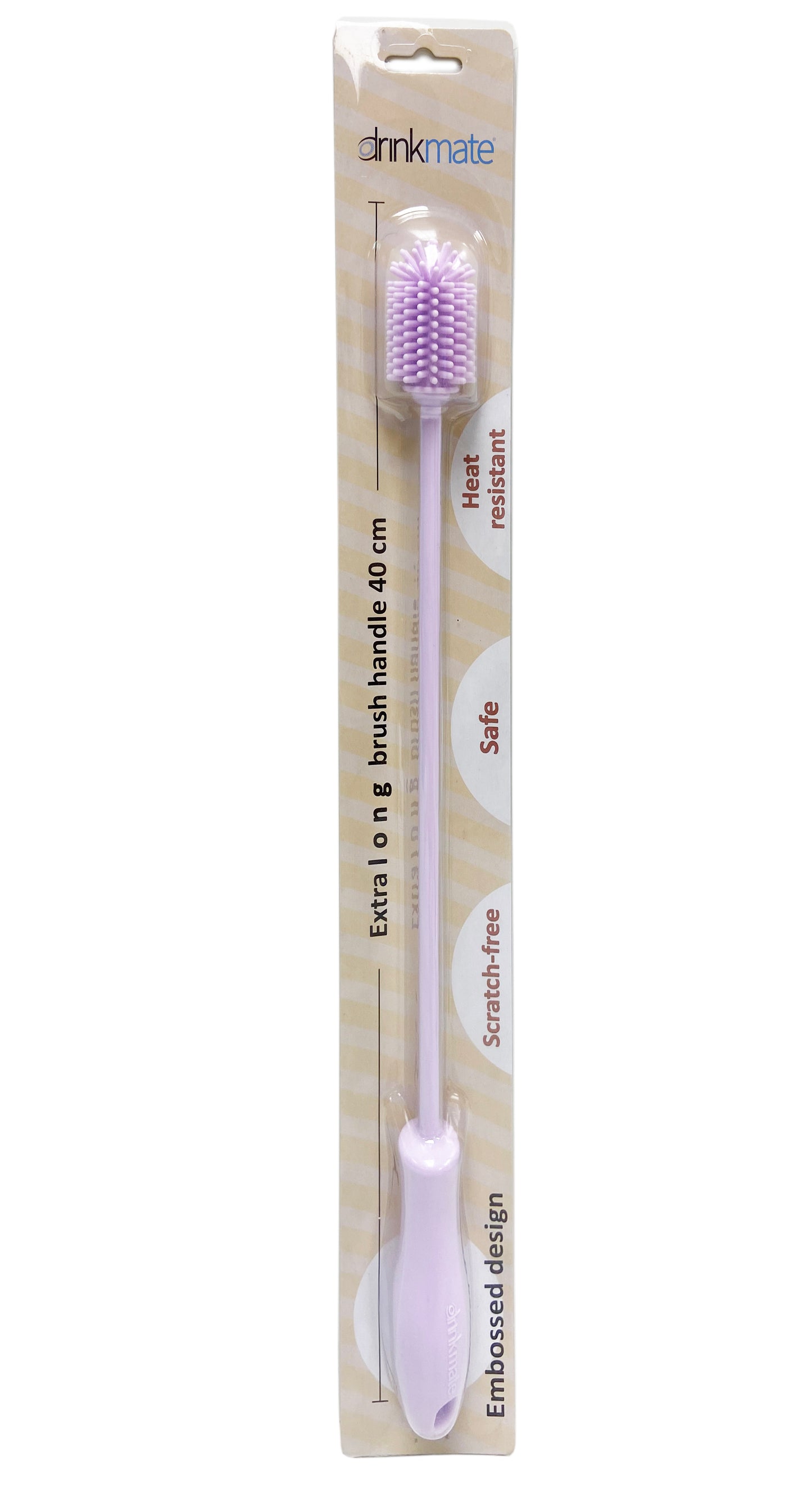 Brosse à bouteille en silicone Drinkmate
