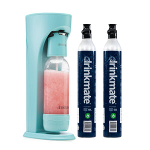 OmniFizz Sparkling Water and Soda Maker, Carbonates ANY Drink, Bubble Up Bundle