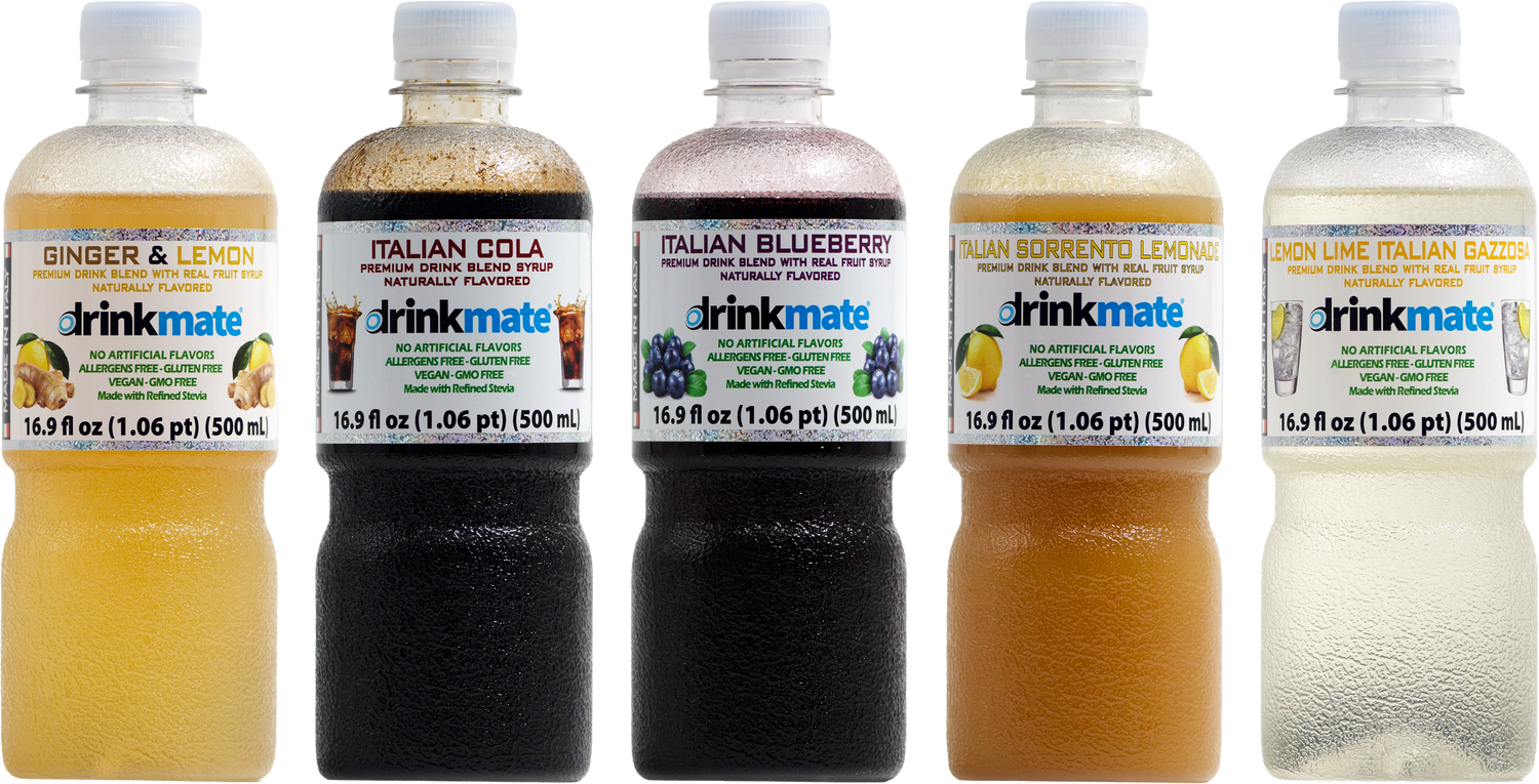 Drinkmate Premium Italian Syrups