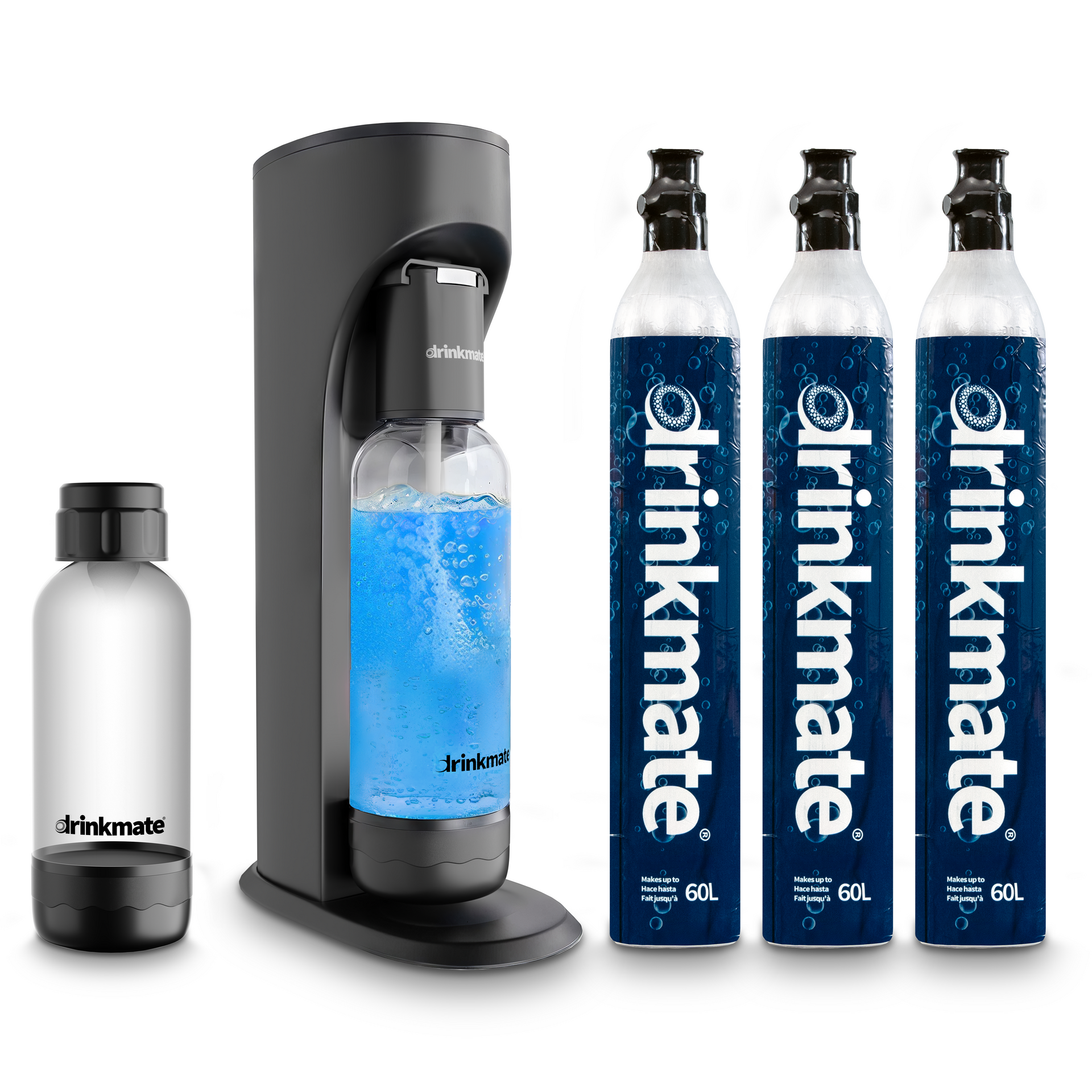 OmniFizz ULTIMATE BUNDLE, Sparkling Water and Soda Maker