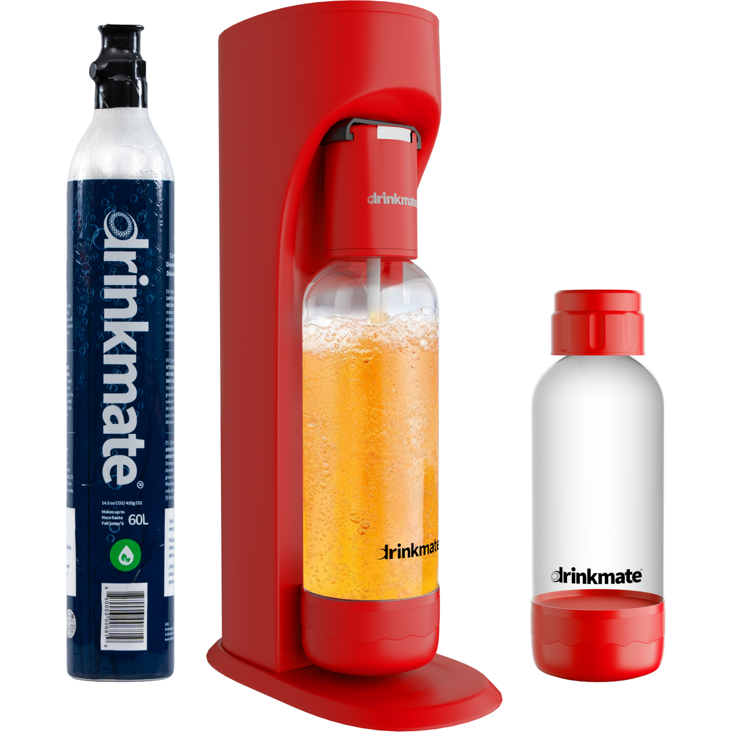 OmniFizz SPECIAL BUNDLE, Sparkling Water and Soda Maker, Carbonates ANY Drink