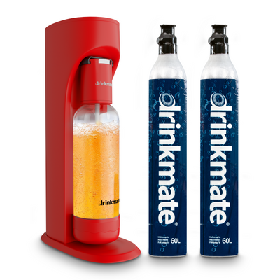 OmniFizz BUBBLE UP BUNDLE, Sparkling Water and Soda Maker, Carbonates ANY Drink