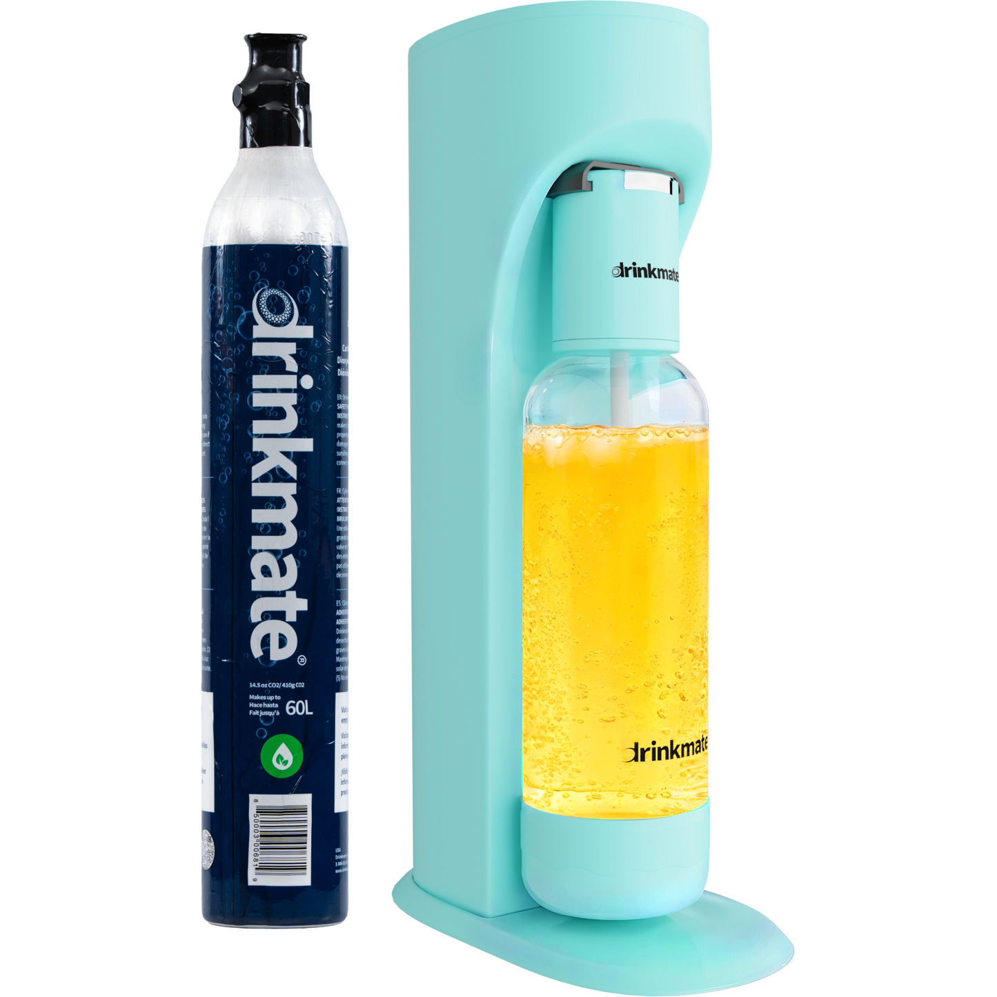 Machine à eau gazeuse et à soda OmniFizz, carbonate n'importe quelle boisson, avec cylindre de CO2 de 60 L