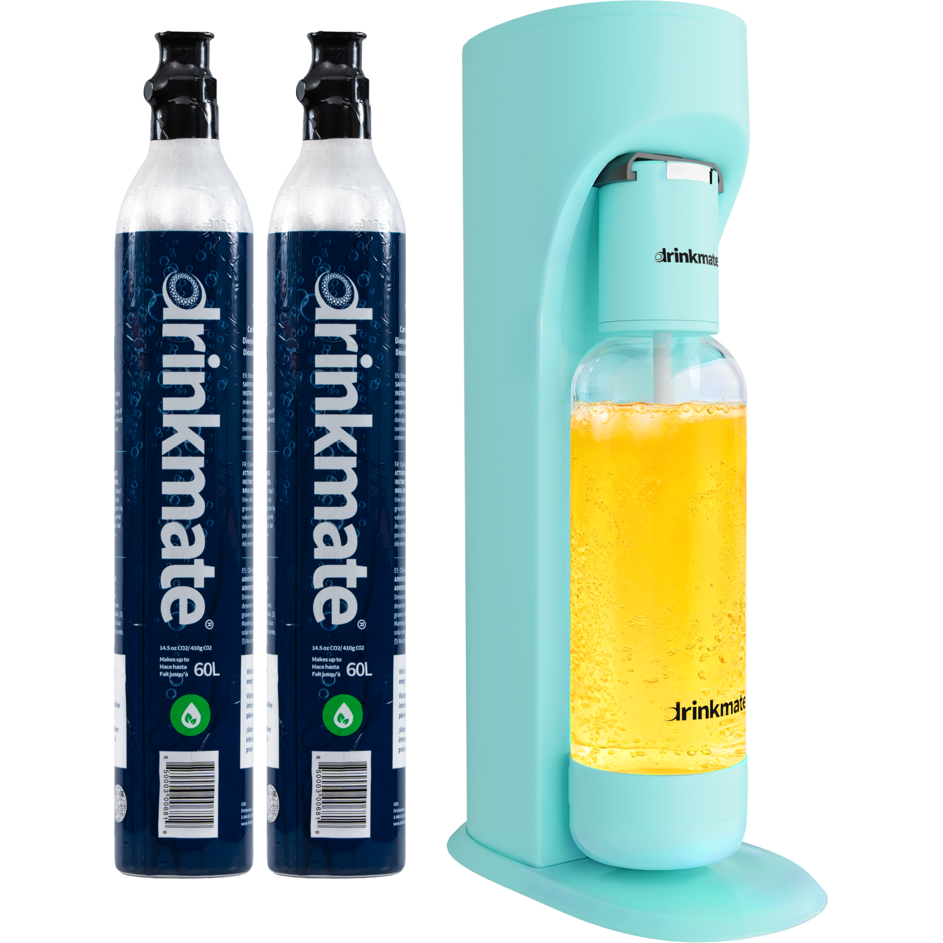 新品未使用品 drinkmate white model Drinkmate OmniFizz, Sparkling Water & Soda Maker, No CO2