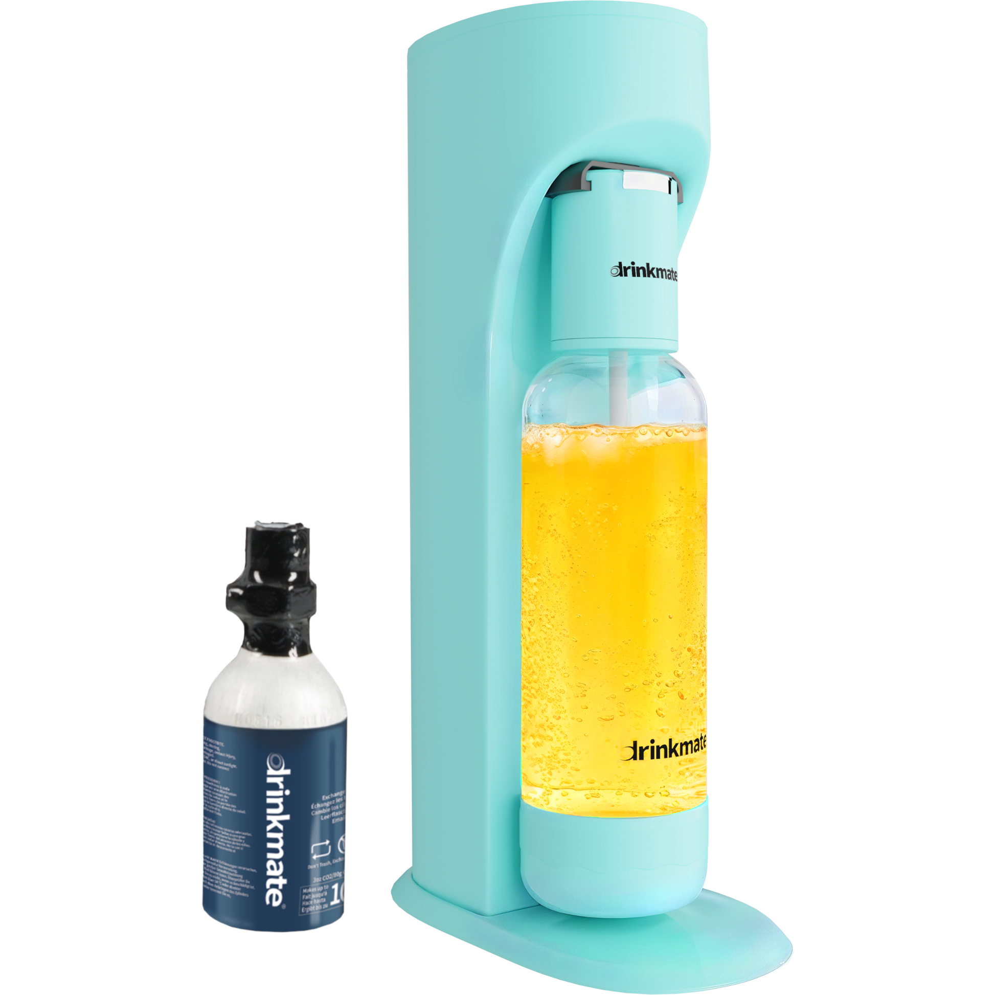 Drinkmate OmniFizz Sparkling Water and Soda Maker, Carbonates ANY