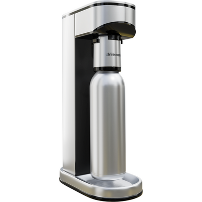 LUX Stainless Steel Carbonator, with 0.7L Stainless Steel Bottle, CO2 Not Included