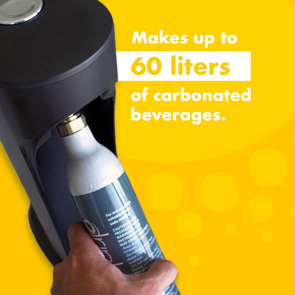 Drinkmate 60L CO2 Cylinders (14.5 oz) - Twin Pack – Drinkmate Canada