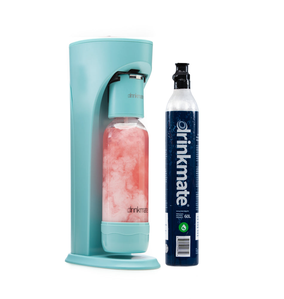 Drinkmate OmniFizz Sparkling Water and Soda Maker, Carbonates ANY