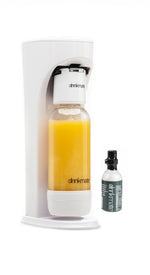 OmniFizz Sparkling Water and Soda Maker, Carbonates ANY Drink, with 10L (3 oz) Test Cylinder
